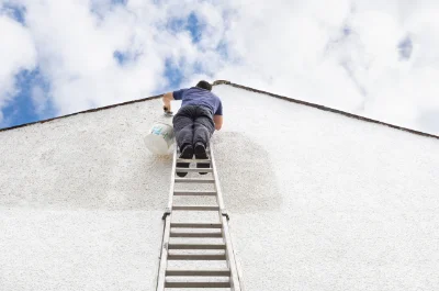 Peinture extérieure à Monampteuil — façades et ravalement